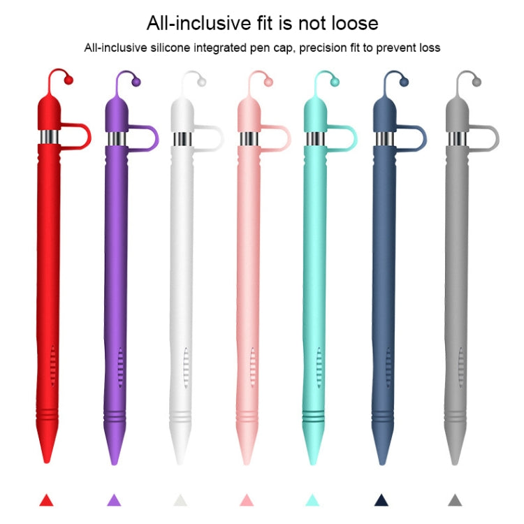 Apple Pen Cover Anti-lost Protective Cover for Apple Pencil (Red)