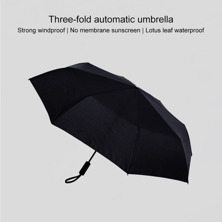 Original Xiaomi Youpin WD1 Empty Valley Automatic Umbrella, Size: 23 inch(Black) - free shipping - PMC Jewellery - Order now!