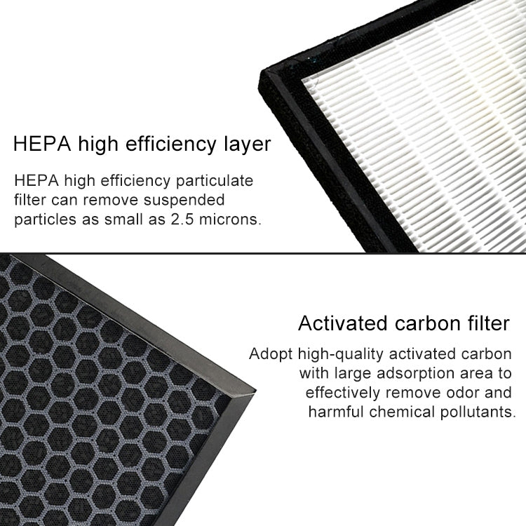 For Westinghouse ZP-9880W / ZP-9880G Air Purifier Replacement Filter Element - Air Purifiers & Accessories by PMc TechLife | Online Shopping South Africa | PMc TechLife | Buy Now Pay Later Mobicred