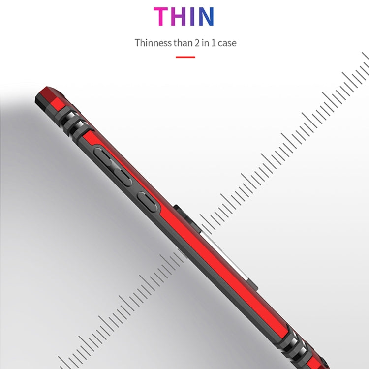 Armor Shockproof TPU + PC Protective Case for Huawei P30 Lite, with 360 Degree Rotation Holder (Black) - free shipping - PMC TechLife - Order now!