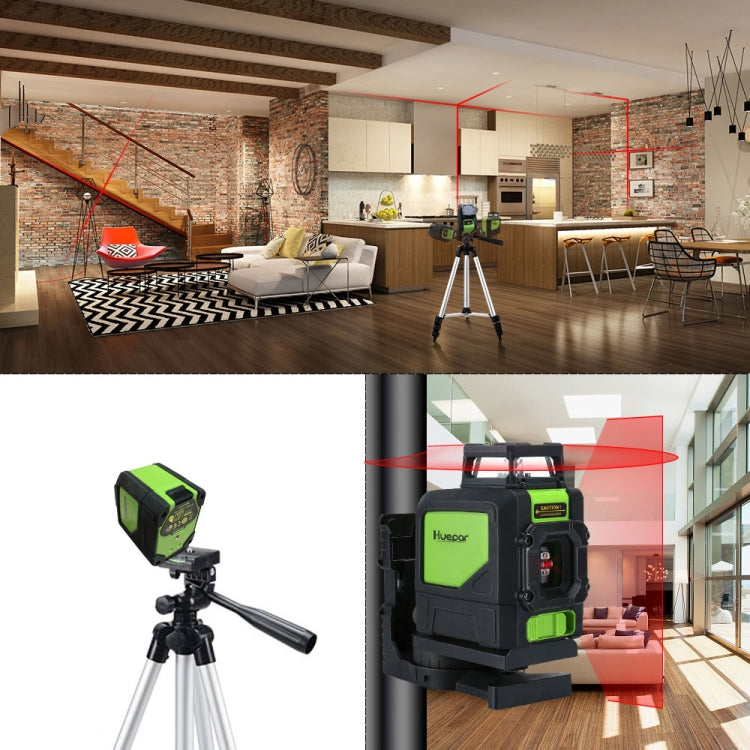 901CR H360 Degrees / V130 Degrees Laser Level Covering Walls and Floors 5 Line Red Beam IP54 Water / Dust proof(Red) - Laser Rangefinder by PMC TechLife | Online Shopping South Africa | PMC TechLife | Buy Now Pay Later Mobicred