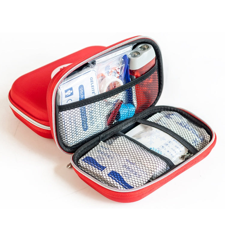 43 In 1 EVA Portable Car Home Outdoor Emergency Supplies Kit Survival Rescue Box(Orange)