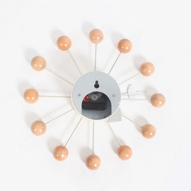 Stylish Background Minimalis Circular Balls Candy Wall Clock Creative Decoration Clock Ferris Wheel Clock, Diameter 32cm
