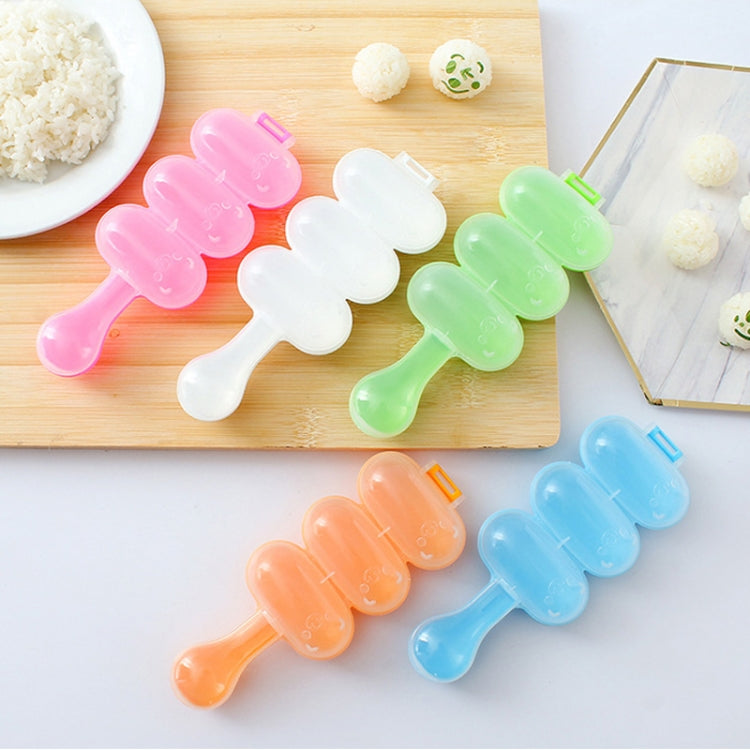 Cute Style Food-grade Sushi Rice Ball Shaker Mold with Spoon for Kids, Random Color Delivery - Food Molds by PMC TechLife | Online Shopping South Africa | PMC TechLife | Buy Now Pay Later Mobicred