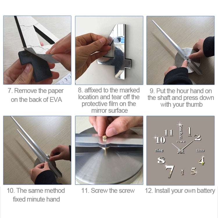 40 inch Creative Living Room Decorative Ticking Wall Clock(Gold) - free shipping - PMc TechLife - Order now!