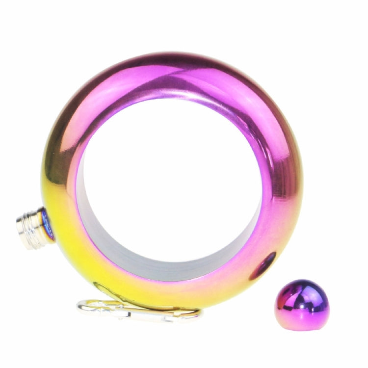 Fashion Creative 100ML Thickened Stainless Steel Bracelet Jug 3.5 Oz,Random Color Delivery