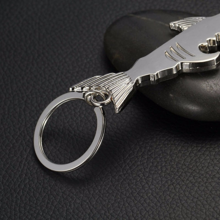 5 PCS Multi-function Shark Bottle Opener Key Chain Car Key Pendant, Size: 13.5x3cm - Key Rings by PMC TechLife | Online Shopping South Africa | PMC TechLife | Buy Now Pay Later Mobicred