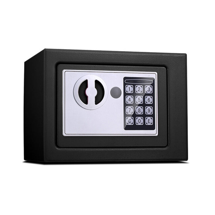17E Home Mini Electronic Security Lock Box Wall Cabinet Safety Box without Coin-operated Function(Obsidian Black) - Safety Box by PMC Jewellery | Online Shopping South Africa | PMC Jewellery | Buy Now Pay Later Mobicred