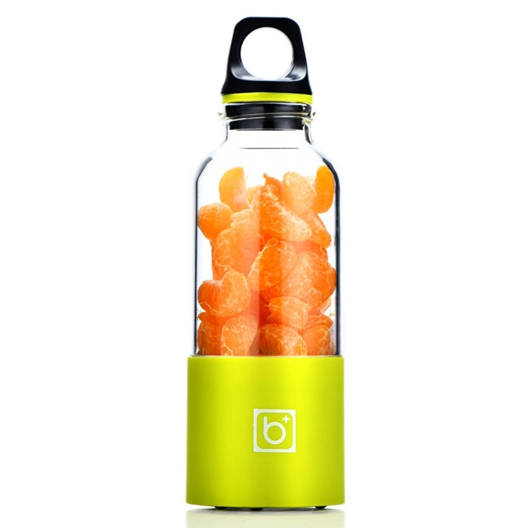 Bingo 500ml Mini Portable USB Rechargeable Electric Juicer Cup Juicer Blender, 22000 Revolutions Per Minute(Green)