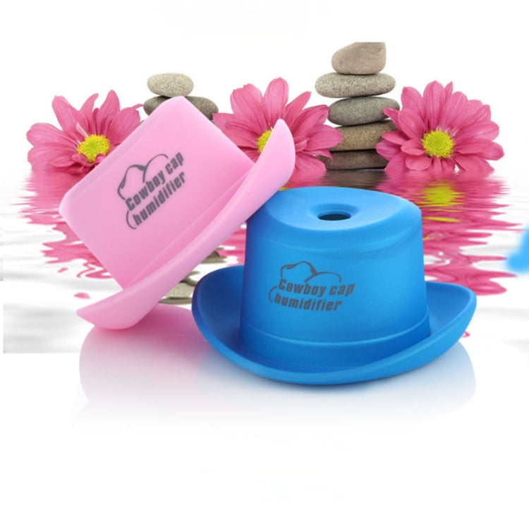 DC 5V USB Cowboy Cap Mini Humidifier Aromatherapy Air Purifier Humidifier for Office / Home Room / Car / Travel(White)