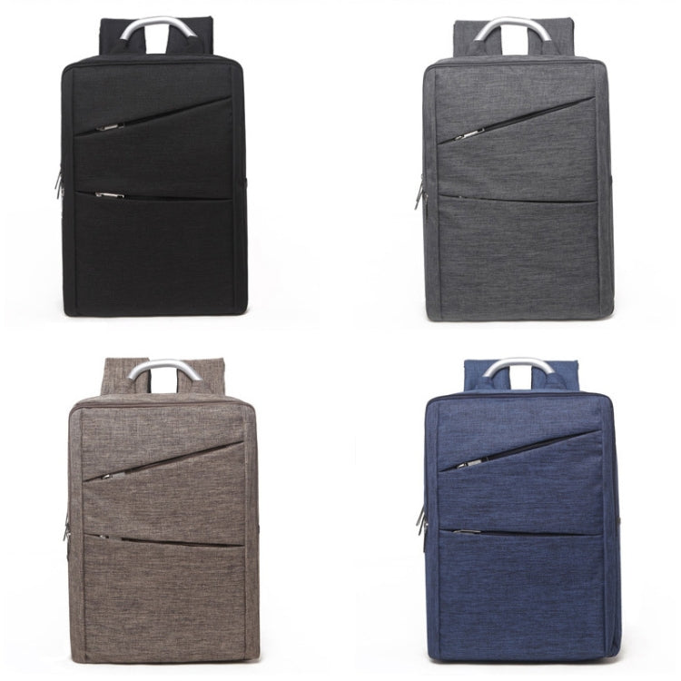 Universal Multi-Function Oxford Cloth Laptop Computer Shoulders Bag Business Backpack Students Bag, Size: 40x28x12cm, For 14 inch and Below Macbook, Samsung, Lenovo, Sony, DELL Alienware, CHUWI, ASUS, HP(Black) - Backpack by PMC Jewellery | Online Shopping South Africa | PMC Jewellery | Buy Now Pay Later Mobicred