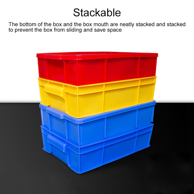 Thick Multi-function Material Box Brand New Flat Plastic Parts Box Tool Box, Size: 20.7cm x 13.7cm x 6.4cm(Red) - Storage Bags & Boxes by PMC TechLife | Online Shopping South Africa | PMC TechLife | Buy Now Pay Later Mobicred