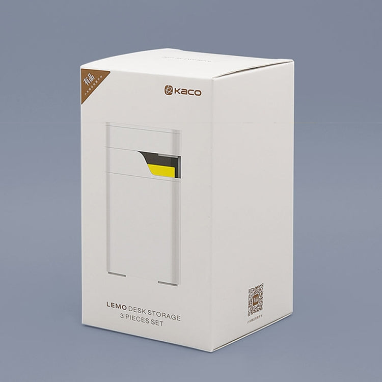 Original Xiaomi Youpin LEMO Desktop Storage Box(White) - free shipping - PMC TechLife - Order now!