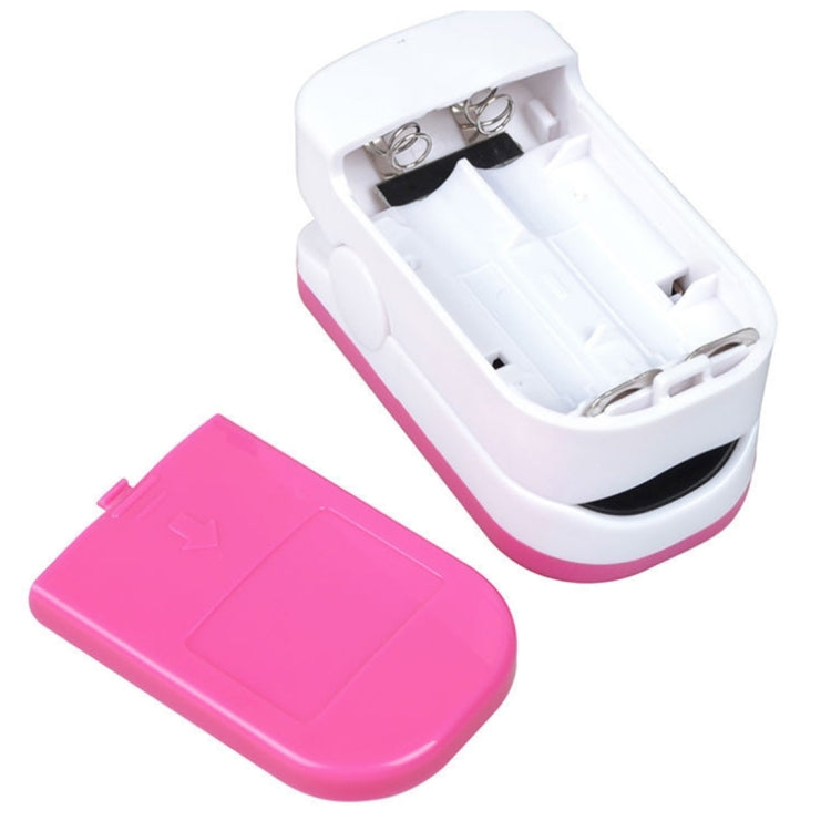 Finger Pulse Oximete LED HD Display Portable Oximeter Equipment Blood Oxygen Monitor Pulse Oximeter(Magenta)