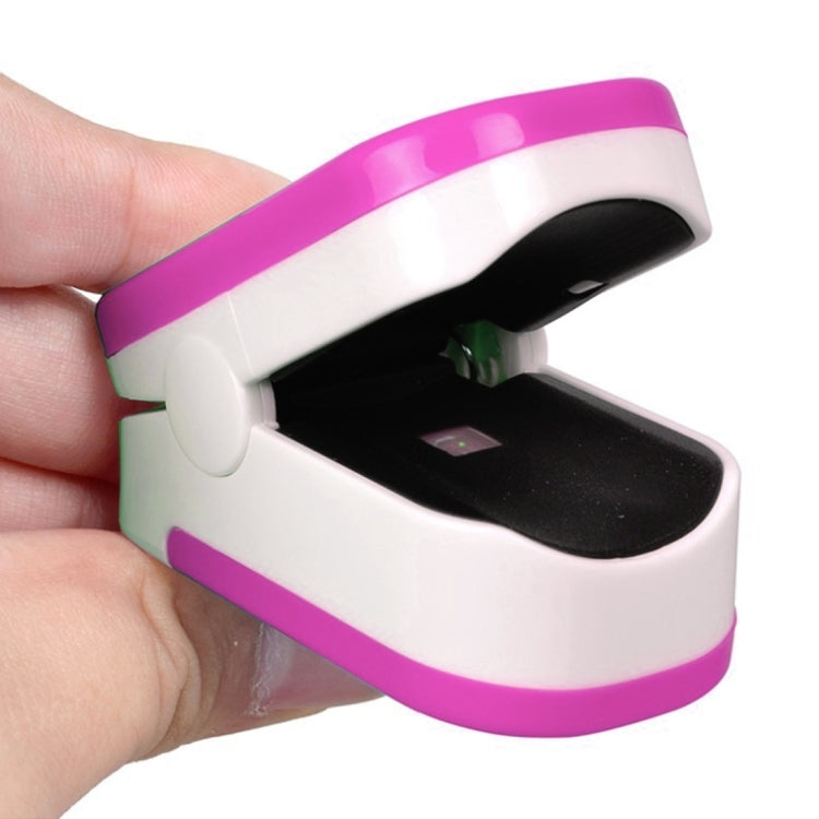 Finger Pulse Oximete LED HD Display Portable Oximeter Equipment Blood Oxygen Monitor Pulse Oximeter(Magenta)