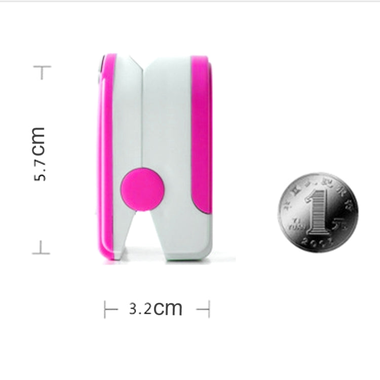 Finger Pulse Oximete LED HD Display Portable Oximeter Equipment Blood Oxygen Monitor Pulse Oximeter(Magenta)
