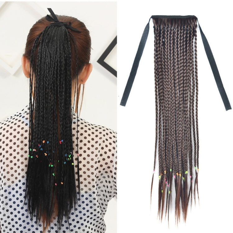 Bosnian Style Handmade Scorpion Wig Ponytail Strap Ponytail (Dark Brown)