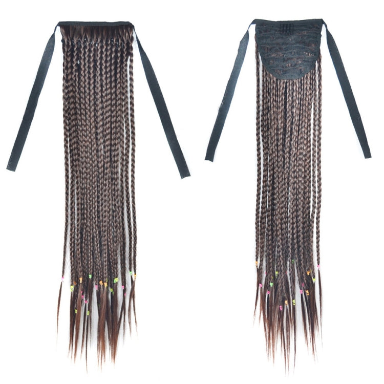 Bosnian Style Handmade Scorpion Wig Ponytail Strap Ponytail (Dark Brown)