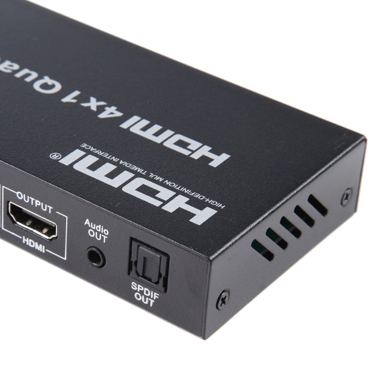 4 in 1 Out HDMI Quad Multi-viewer with Seamless Switcher, UK Plug - free shipping - PMC Jewellery - Order now!