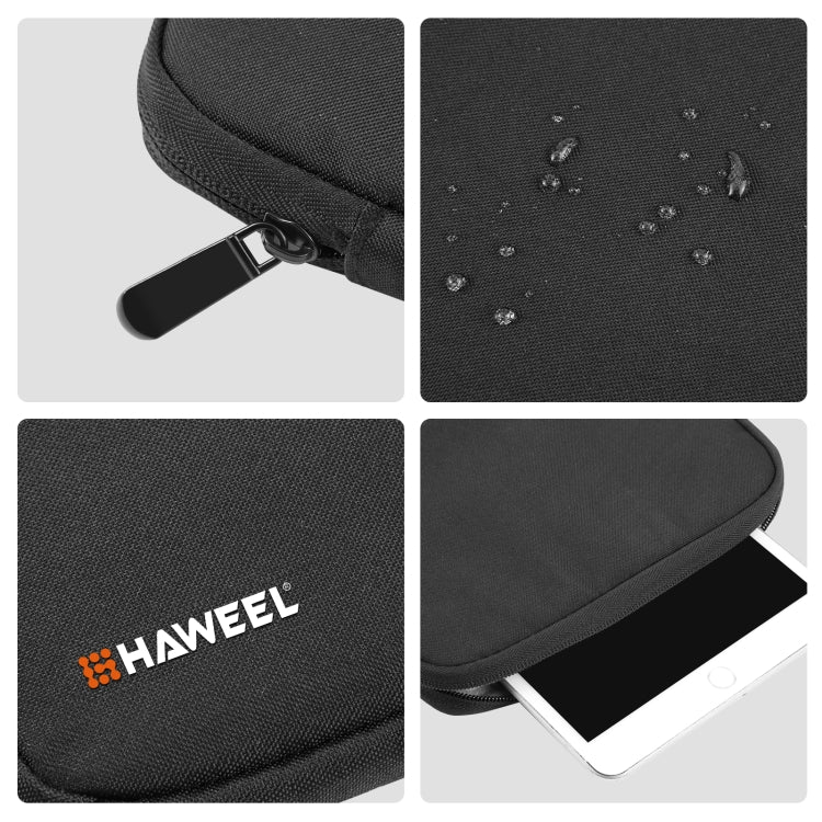 HAWEEL 9.7 inch Sleeve Case Zipper Briefcase Carrying Bag, For iPad 9.7 inch / iPad Pro 9.7 inch, Galaxy, Lenovo, Sony, Xiaomi, Huawei 9.7 inch Tablets(Black)