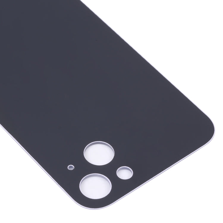 Easy Replacement Big Camera Hole Glass Back Battery Cover for iPhone 14(Purple)