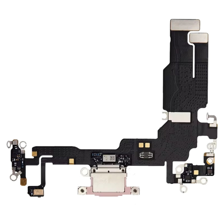 For iPhone 15 Plus Original Charging Port Flex Cable (Pink)