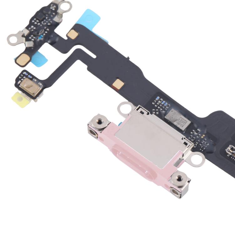 For iPhone 15 Charging Port Flex Cable (Pink)
