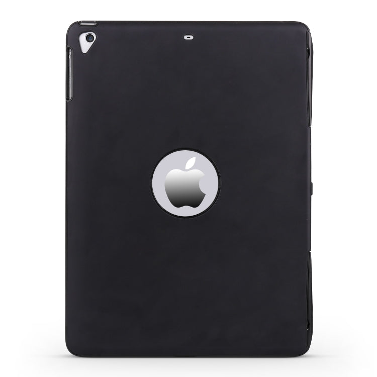 F611 Detachable Colorful Backlight Aluminum Backplane Wireless Bluetooth Keyboard Tablet Case for iPad Air 2 / 9.7 (2018) / 9.7 inch (2017) / Air / Pro 9.7 inch(Black)