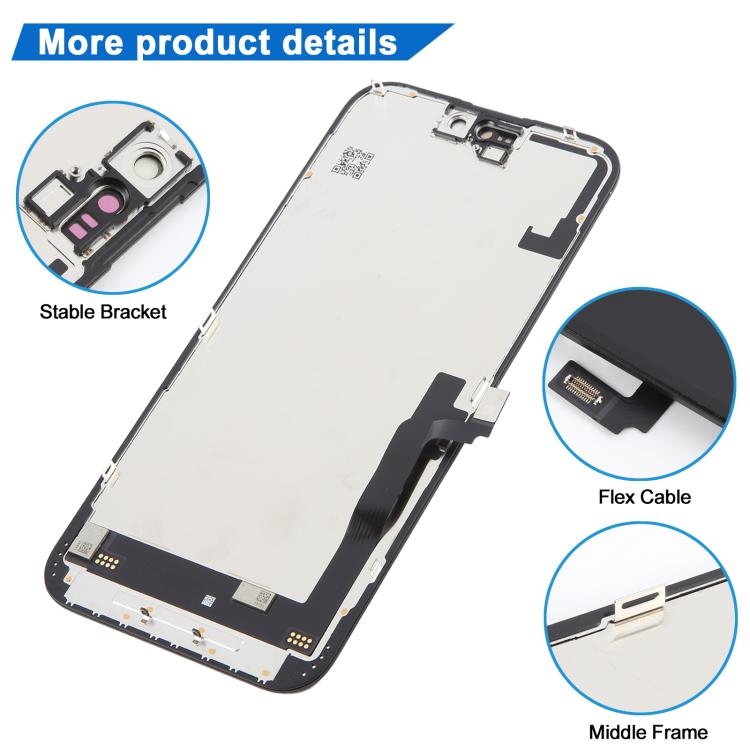 JK incell LCD Screen For iPhone 16 Plus - free shipping - PMC Jewellery - Order now!