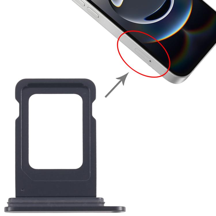 For iPhone 16e SIM Card Tray (Black) - free shipping - PMc TechLife - Order now!