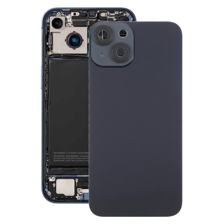 For iPhone 14 China Version Battery Back Cover with Middle Frame(Black)