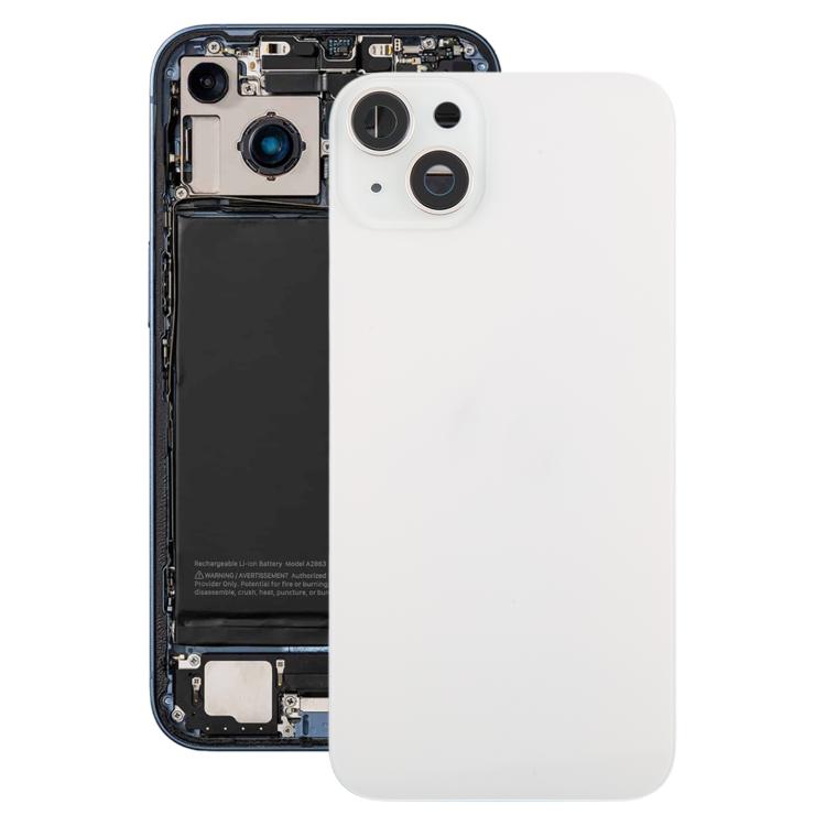 For iPhone 14 Plus EU Version Battery Back Cover with Middle Frame(White)
