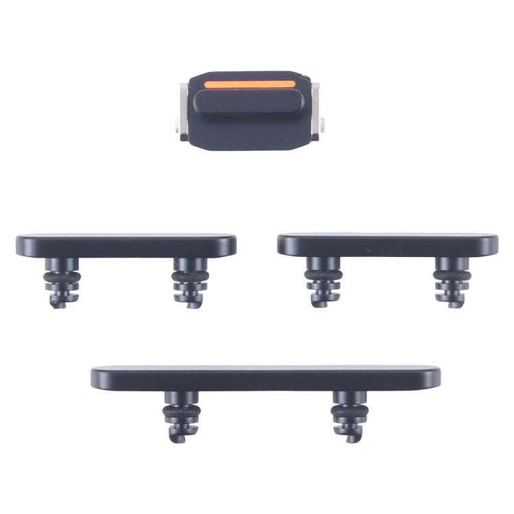 For iPhone 16e Power Button and Volume Control Button (Black)