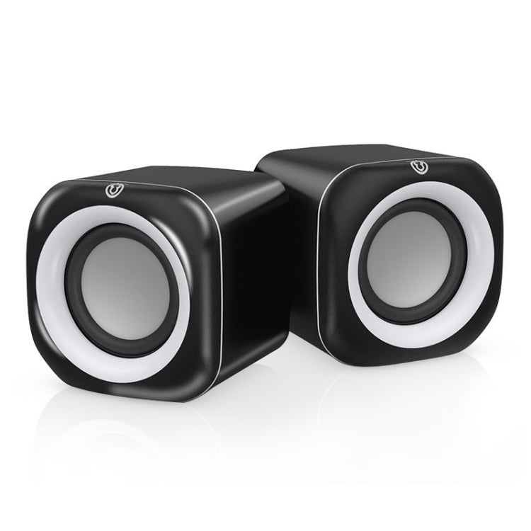 A1 Upgraded Version USB Wire-controlled 4D Stereo Sound Mini Wired Speaker, Cable Length: 1.3m(Black) - by PMC Jewellery | Online Shopping South Africa | PMC Jewellery | Buy Now Pay Later Mobicred