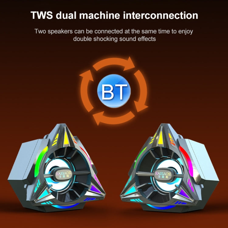 IT-02 Bluetooth 5.0 Mini Portable Computer RGB Wireless Bluetooth Speaker (Black) - free shipping - PMC Jewellery - Order now!