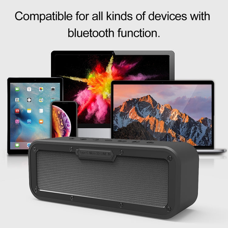XDOBO Wake 1983 IPX7 Water-resistant Portable Outdoor Wireless Bluetooth Speaker (Pink)