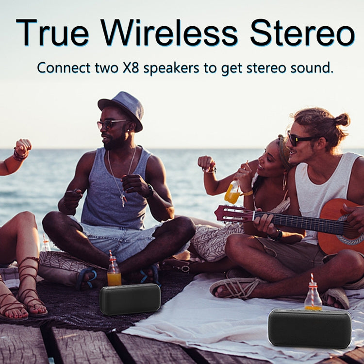 XDOBO X8 60W Wireless Bluetooth Speaker Outdoor Subwoofer Support TWS & TF Card (Red)