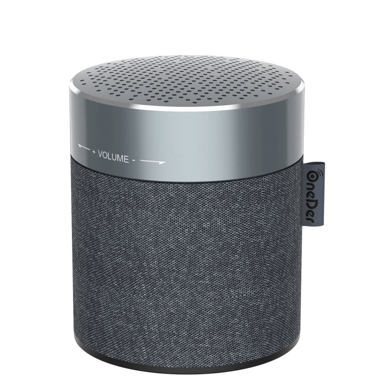 Oneder V13 Mini Wireless Bluetooth Speaker, Support Hands-free & TF & FM & AUX(Grey)