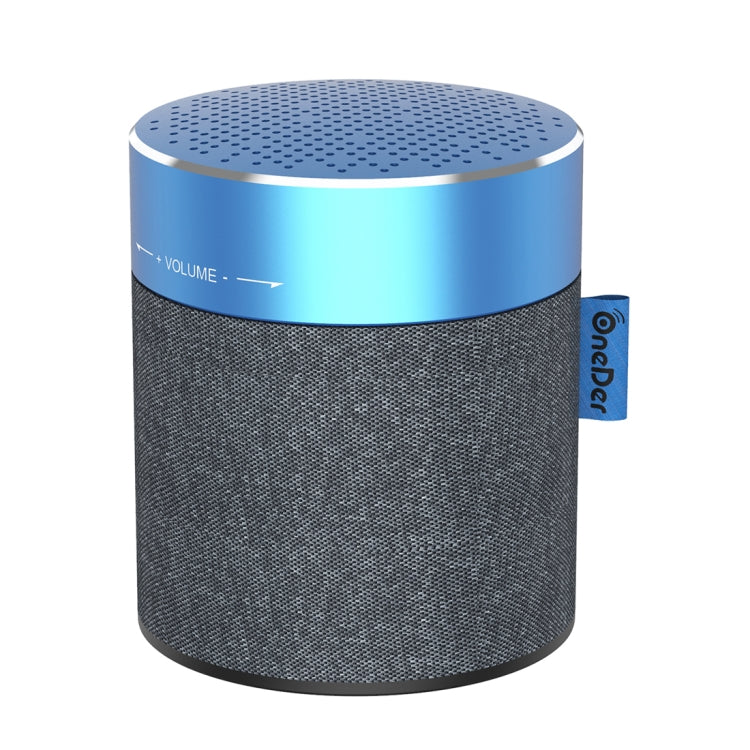 Oneder V13 Mini Wireless Bluetooth Speaker, Support Hands-free & TF & FM & AUX(Blue)