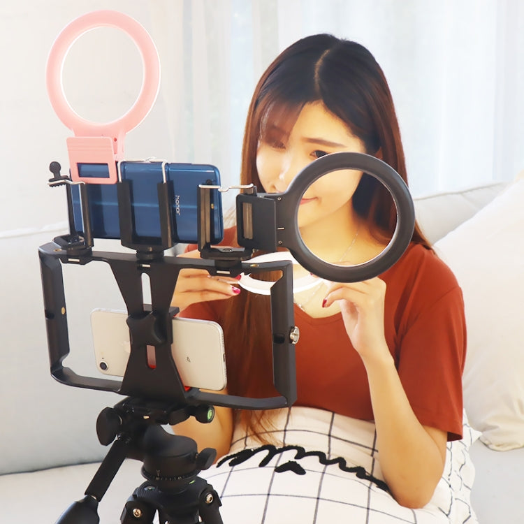 XJ18 LED Light Live Self-timer Flash Fill Light(Black) - Selfie Light by PMC TechLife | Online Shopping South Africa | PMC TechLife | Buy Now Pay Later Mobicred