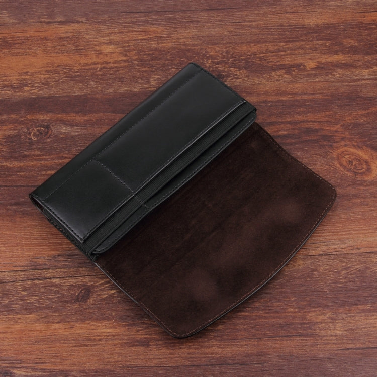 6-6.3 inch A1 Universal PU Tabby Texture Cross Section Plug-in Card Waist Bag, For iPhone, Samsung, Sony, Huawei, Meizu, Lenovo, ASUS, Oneplus, Xiaomi, Cubot, Ulefone, Letv, DOOGEE, Vkworld, and other