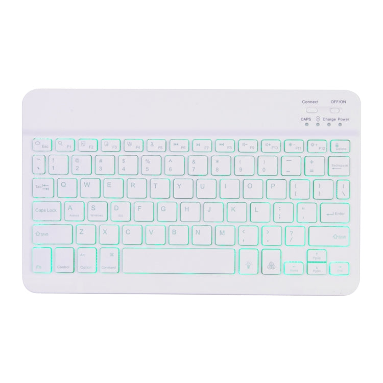 X-11BS Skin Plain Texture Detachable Bluetooth Keyboard Tablet Case for iPad Pro 11 inch 2020 / 2018, with Pen Slot & Backlight (Dark Green)