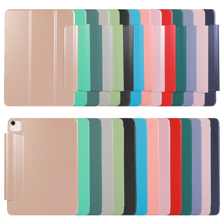For iPad Air 13 2024 / Pro 12.9 2020 Double-sided Magnetic Flip PU Leather Tablet Case With Holder & Sleep / Wake-up Function(Rose Gold) - iPad Pro 12.9 (2020) Cases by PMC TechLife | Online Shopping South Africa | PMC TechLife | Buy Now Pay Later Mobicred