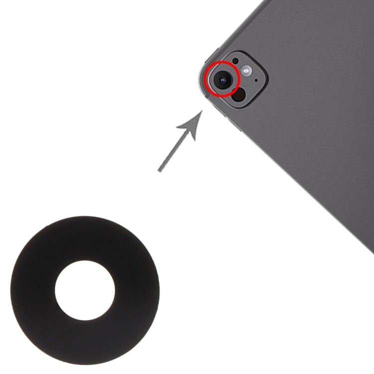 For iPad Pro 11 2024 A2836 A2837 A3006 Back Camera Lens - 11 inch 2024 by PMc TechLife | Online Shopping South Africa | PMc TechLife | Buy Now Pay Later Mobicred