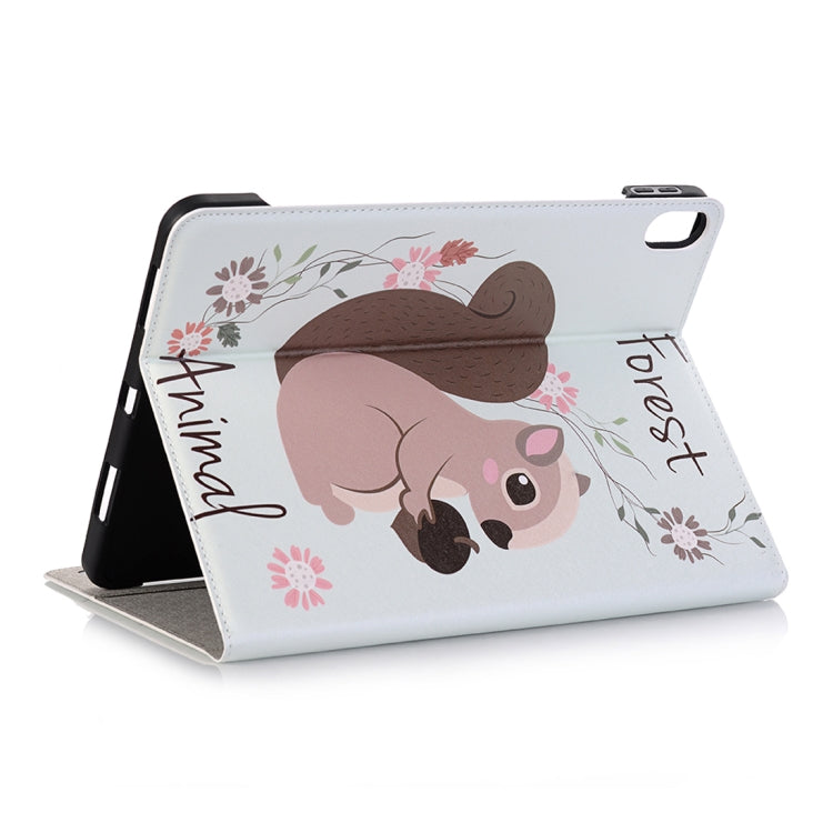 Squirrel Pattern Horizontal Flip Leather Case for iPad Air 11 2024 / iPad Pro 11 inch (2018),with Card Slots & Holder & Wallet & Photo Frame & Pen slot