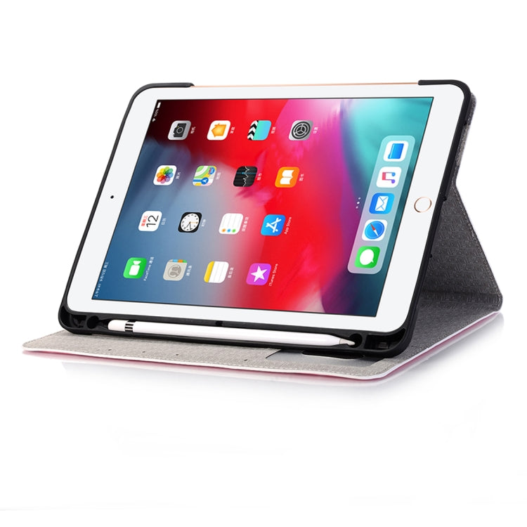 Rabbit Pattern Horizontal Flip Leather Case for iPad Air 11 2024 / iPad Pro 11 inch (2018),with Card Slots & Holder & Wallet & Photo Frame & Pen slot