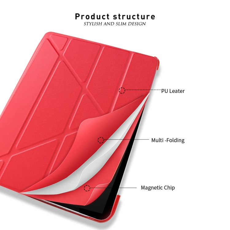 Horizontal Flip Ultra-thin Magnetic PU Leather Case for iPad Air 11 2024 / iPad Pro 11 inch 2018/2020/2021, with Sleep / Wake-up Function(Rose Gold)