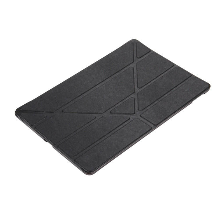 For iPad Pro 10.5 inch Silk Texture Horizontal Deformation Flip Leather Case with 4-folding Holder & Sleep / Wake-up(Black) - iPad Pro 10.5 inch Cases by PMC Jewellery | Online Shopping South Africa | PMC Jewellery | Buy Now Pay Later Mobicred