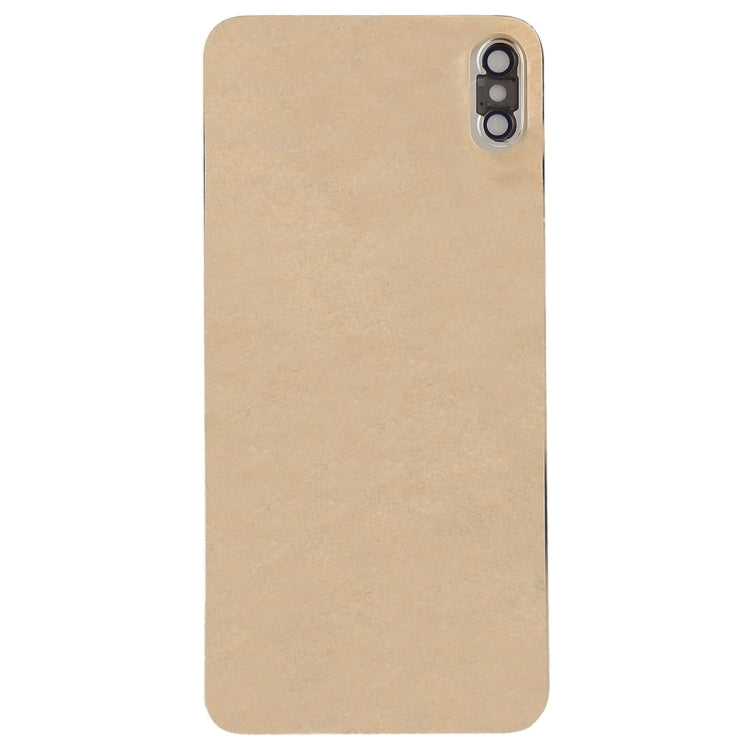Battery Back Cover with Back Camera Bezel & Lens & Adhesive for iPhone XS Max(White)