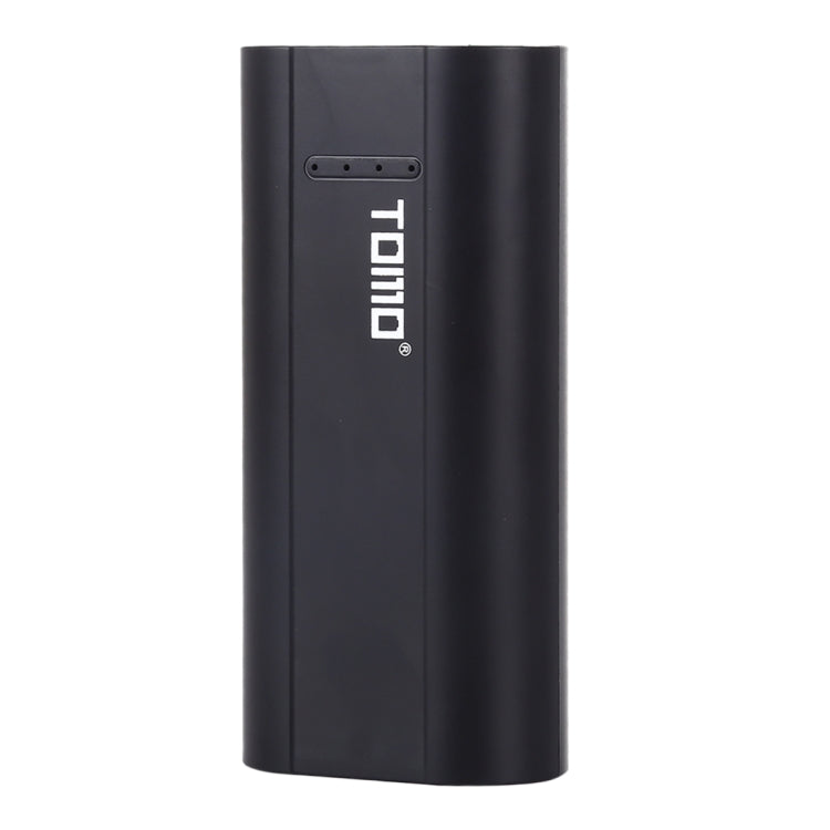 TOMO P2 USB Smart 2 Battery Charger with Indicator Light for 18650 Li-ion Battery(Black)